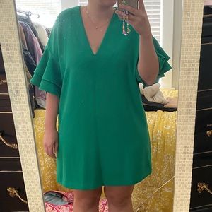 Green Cocktail Dress